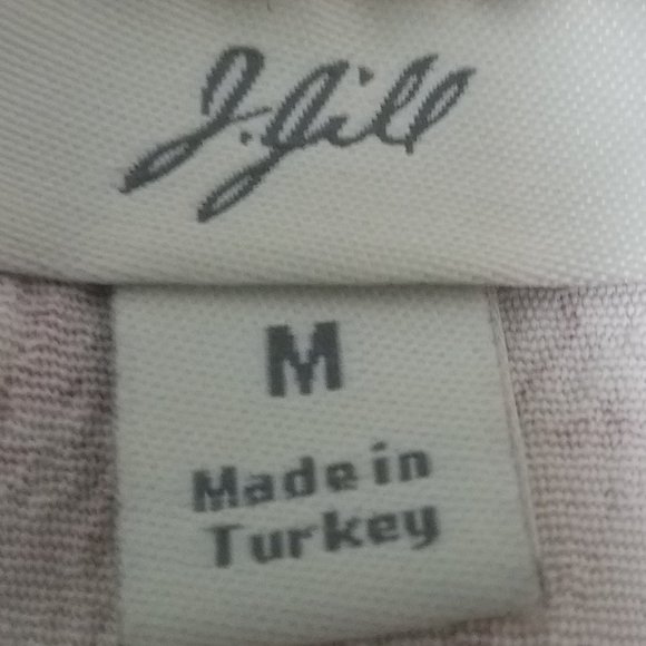 J. Jill Mauve/Cream Print  Skirt EUC - Picture 4 of 5